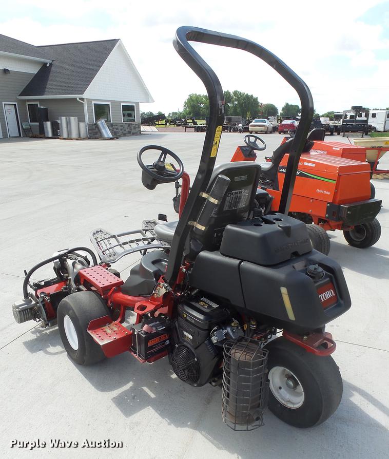 image for item DX9118 2012 Toro Greensmaster 3320 Triflex Hybrid turf groomer lawn mower