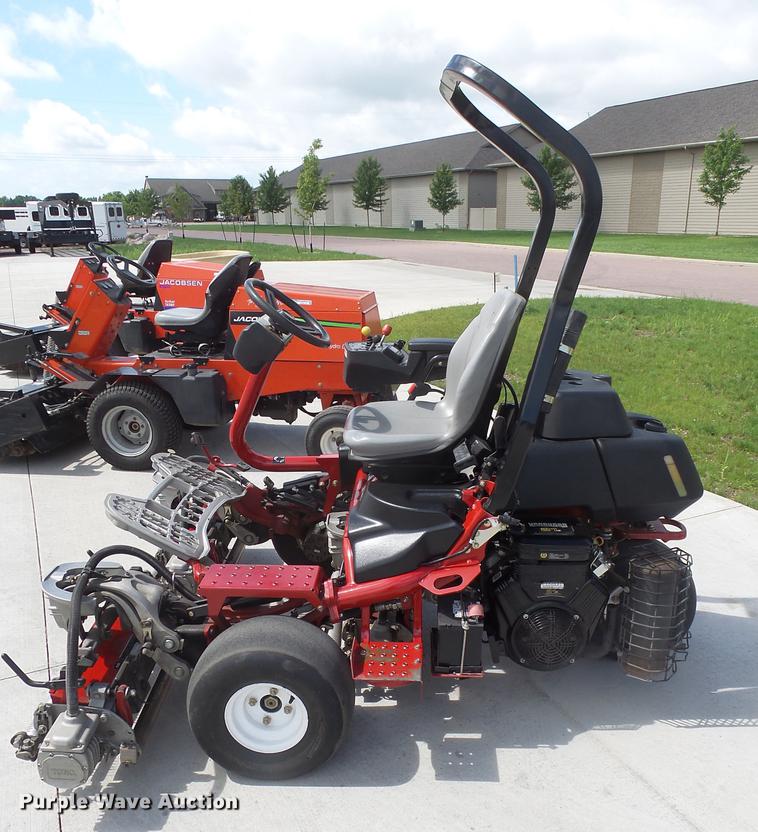 image for item DX9118 2012 Toro Greensmaster 3320 Triflex Hybrid turf groomer lawn mower