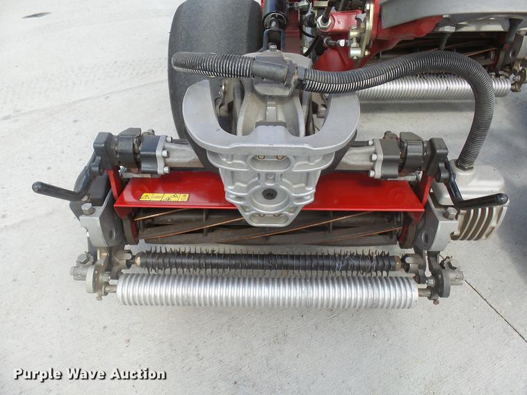 image for item DX9118 2012 Toro Greensmaster 3320 Triflex Hybrid turf groomer lawn mower