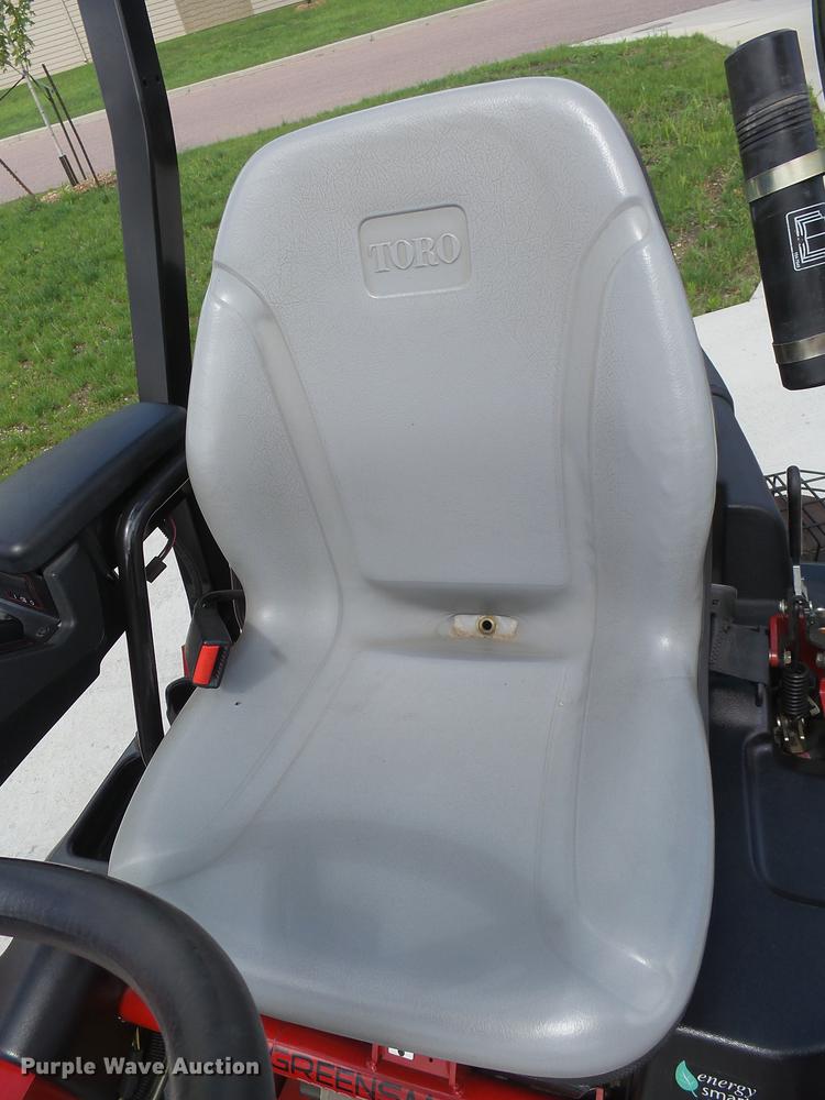 image for item DX9118 2012 Toro Greensmaster 3320 Triflex Hybrid turf groomer lawn mower