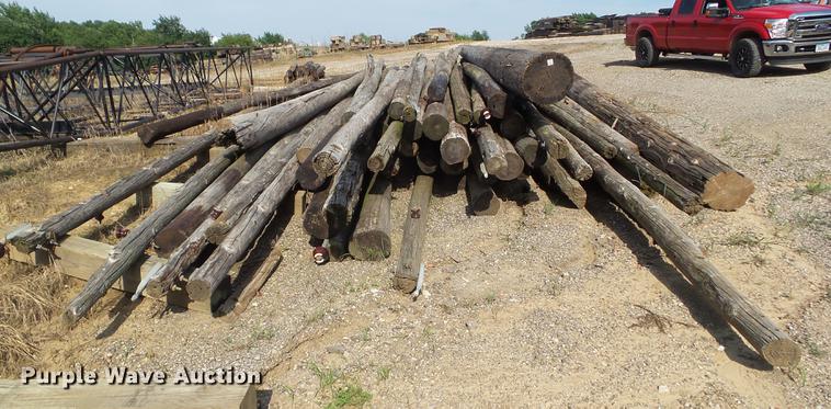 image for item DZ9366 Approximately 100 telephone poles