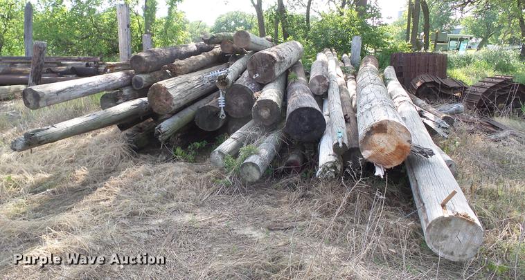 image for item DZ9366 Approximately 100 telephone poles