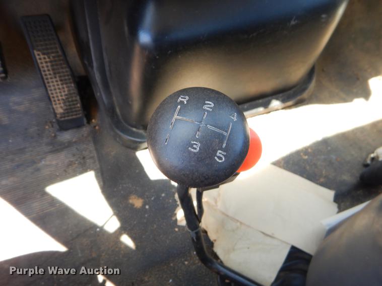 image for item EI9207 1991 Ford F800 flatbed truck with crane