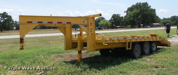 image for item EI9824 Shop built equipment trailer