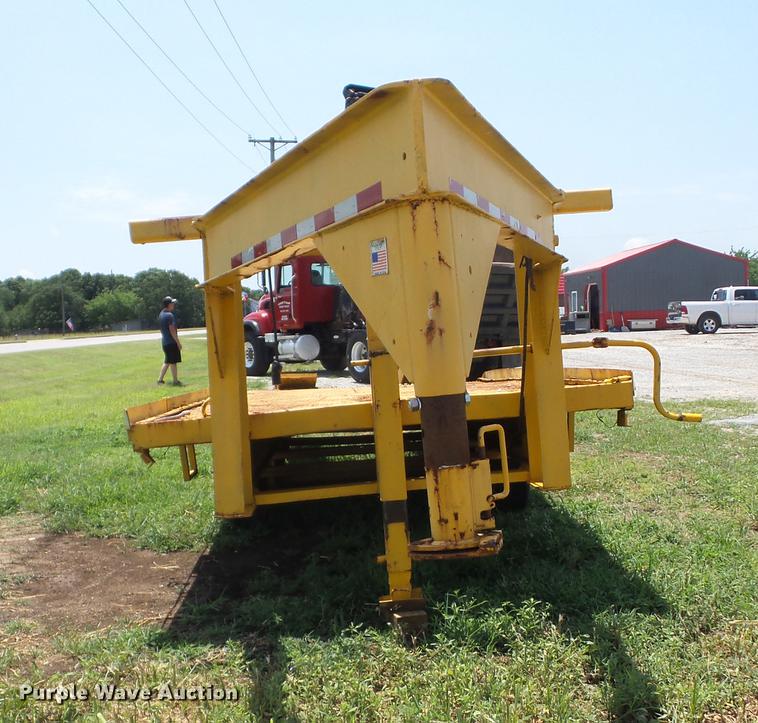 image for item EI9824 Shop built equipment trailer