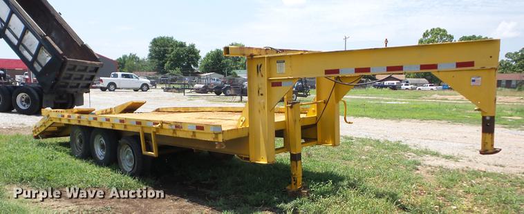 image for item EI9824 Shop built equipment trailer