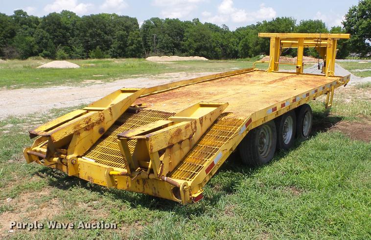 image for item EI9824 Shop built equipment trailer