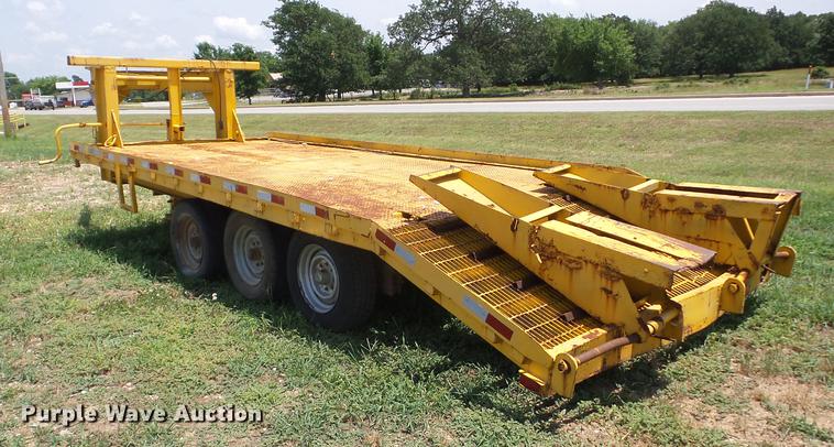 image for item EI9824 Shop built equipment trailer