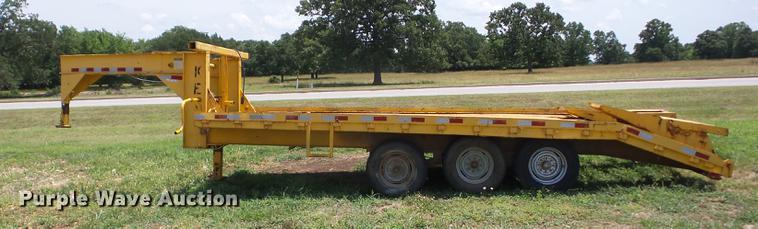 image for item EI9824 Shop built equipment trailer