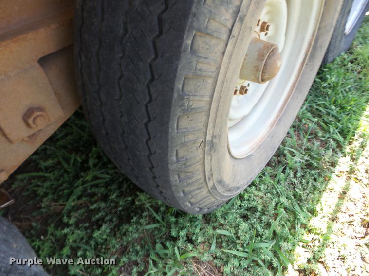 image for item EI9824 Shop built equipment trailer