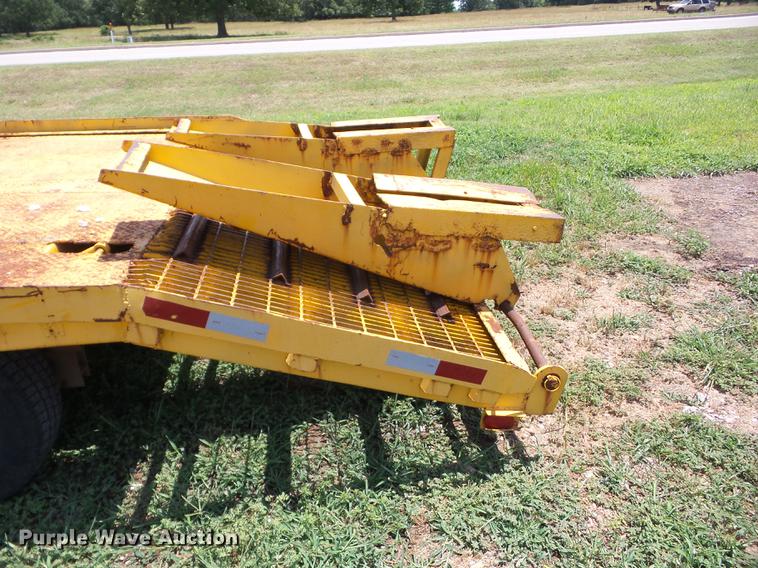 image for item EI9824 Shop built equipment trailer