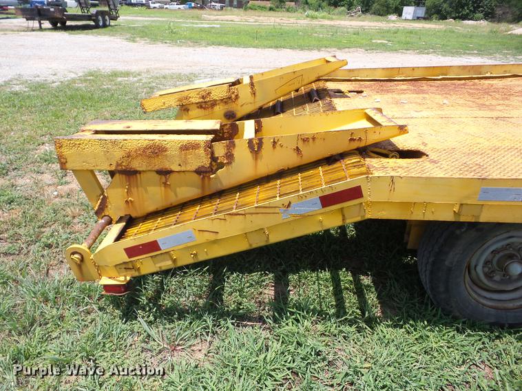 image for item EI9824 Shop built equipment trailer