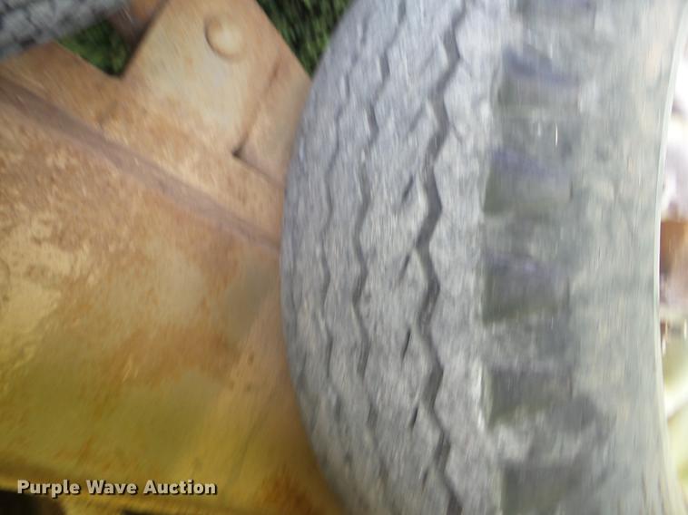 image for item EI9824 Shop built equipment trailer