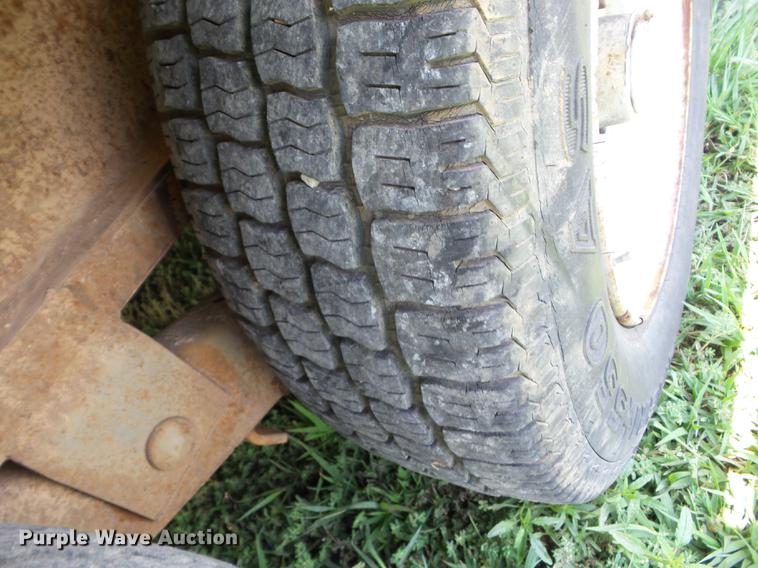 image for item EI9824 Shop built equipment trailer