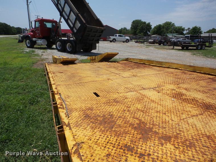 image for item EI9824 Shop built equipment trailer