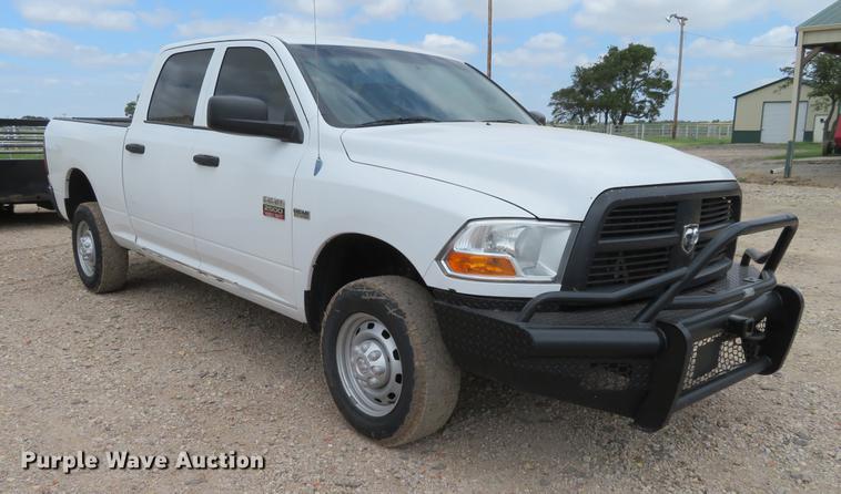 image for item EJ9635 2012 Dodge Ram 2500HD Crew Cab pickup truck