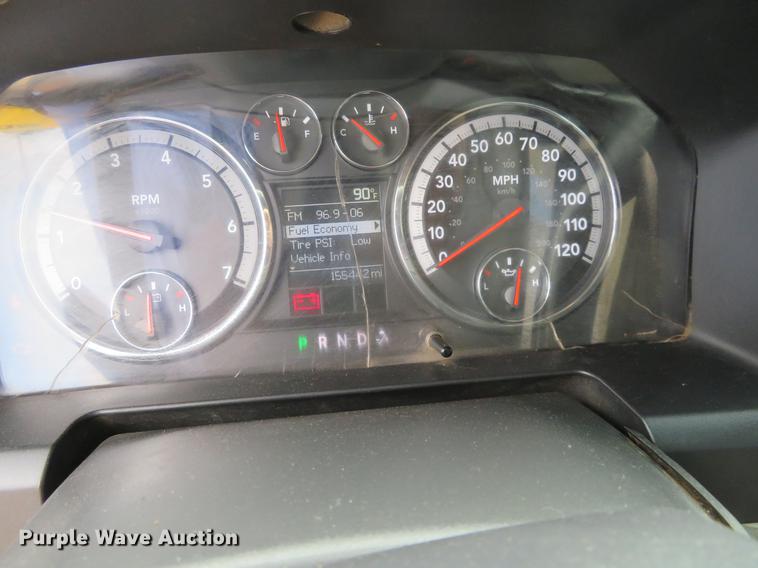 image for item EJ9635 2012 Dodge Ram 2500HD Crew Cab pickup truck