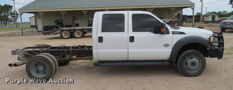 image for item EJ9636 2011 Ford F550 Crew Cab truck cab and chassis