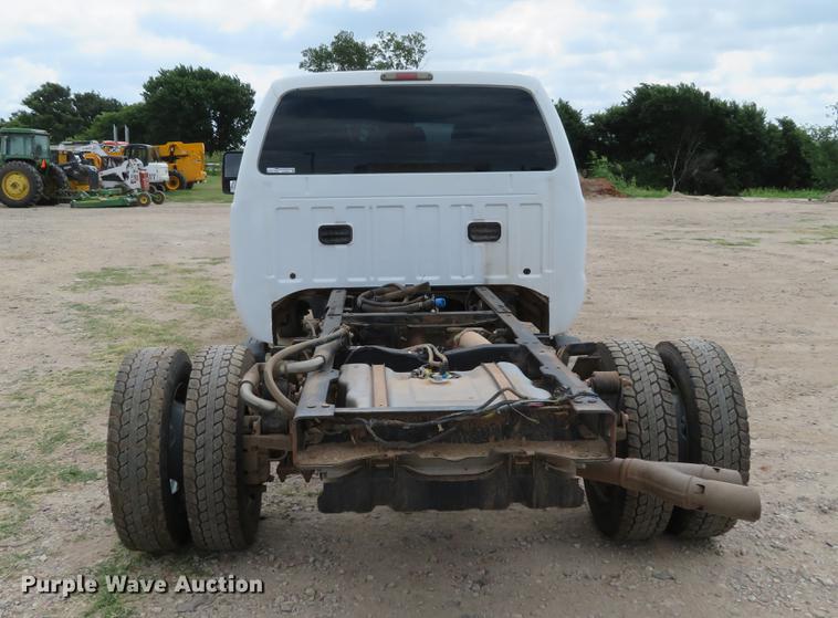image for item EJ9636 2011 Ford F550 Crew Cab truck cab and chassis