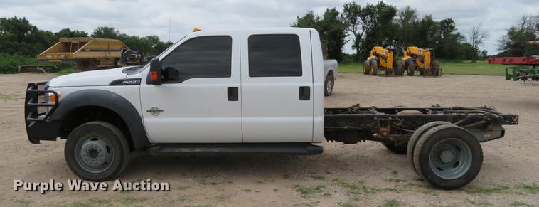 image for item EJ9636 2011 Ford F550 Crew Cab truck cab and chassis