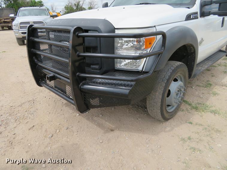 image for item EJ9636 2011 Ford F550 Crew Cab truck cab and chassis