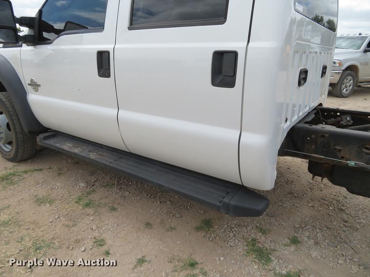 image for item EJ9636 2011 Ford F550 Crew Cab truck cab and chassis