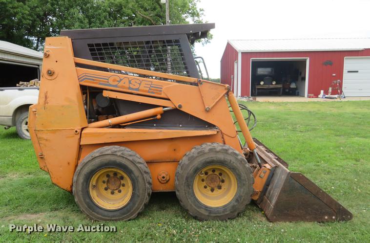 image for item EJ9696 1995 Case 1845C skid steer