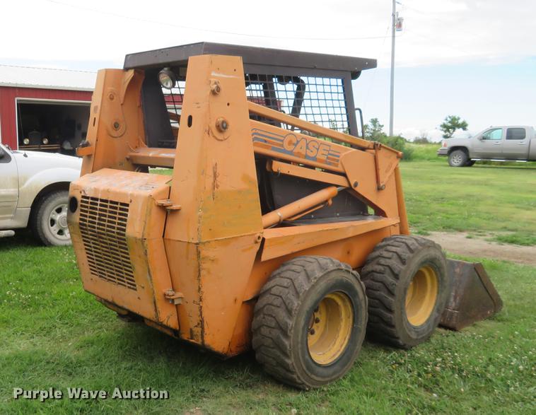 image for item EJ9696 1995 Case 1845C skid steer