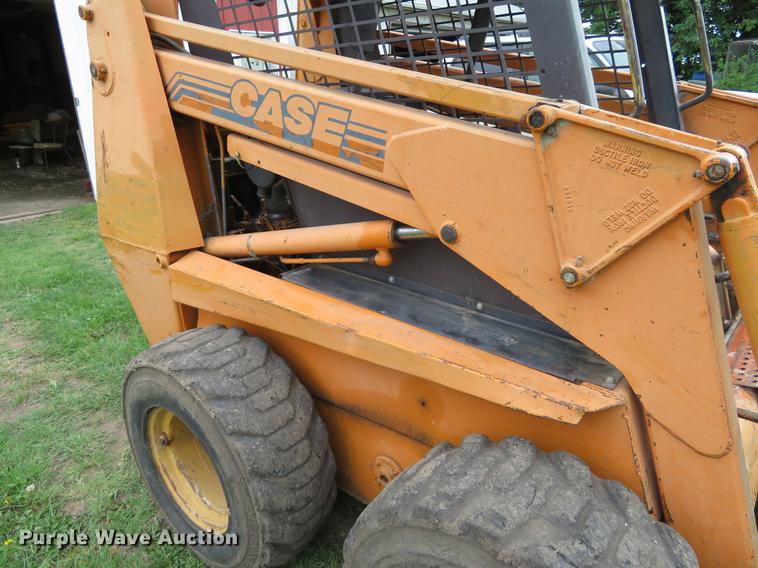 image for item EJ9696 1995 Case 1845C skid steer