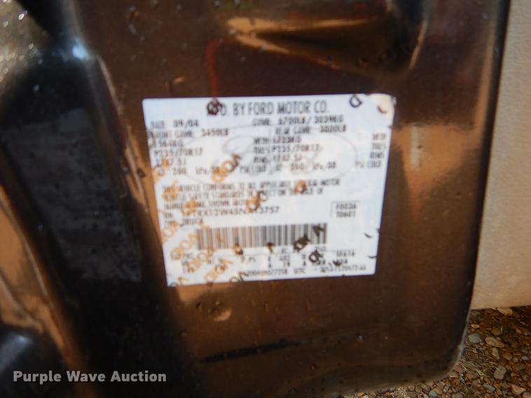 image for item EK9544 2005 Ford F150 XLT SuperCab pickup truck