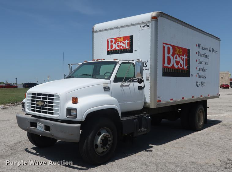 image for item EP9428 1999 Chevrolet C6500 box truck