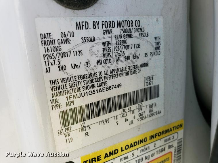 image for item EP9442 2010 Ford Expedition SUV