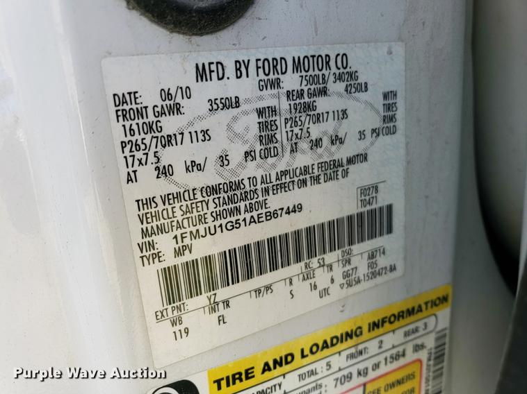 image for item EP9442 2010 Ford Expedition SUV