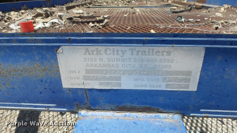 image for item ER9530 2000 ACT utility trailer