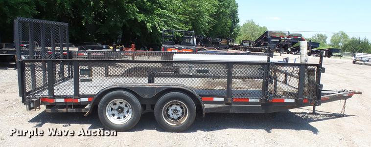 image for item ER9532 2001 ACT utility trailer