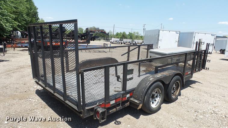 image for item ER9532 2001 ACT utility trailer