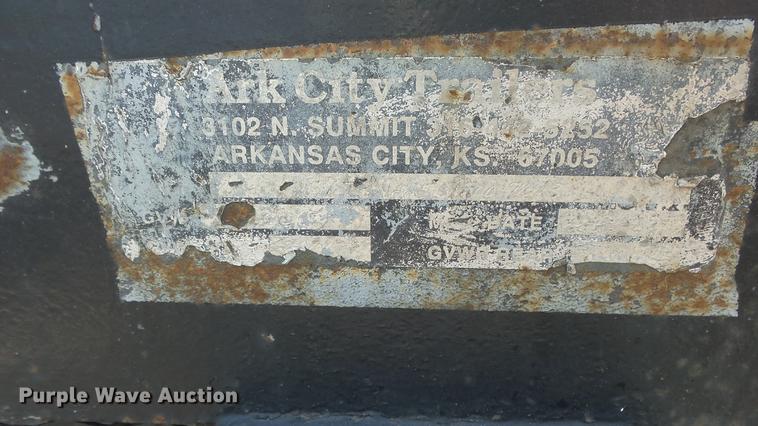 image for item ER9532 2001 ACT utility trailer