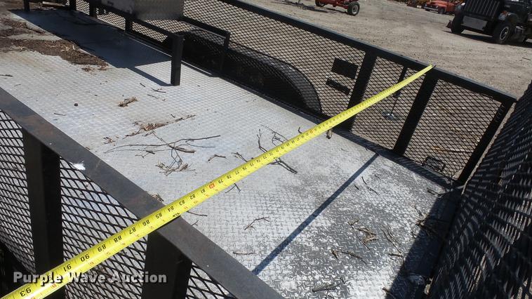 image for item ER9532 2001 ACT utility trailer