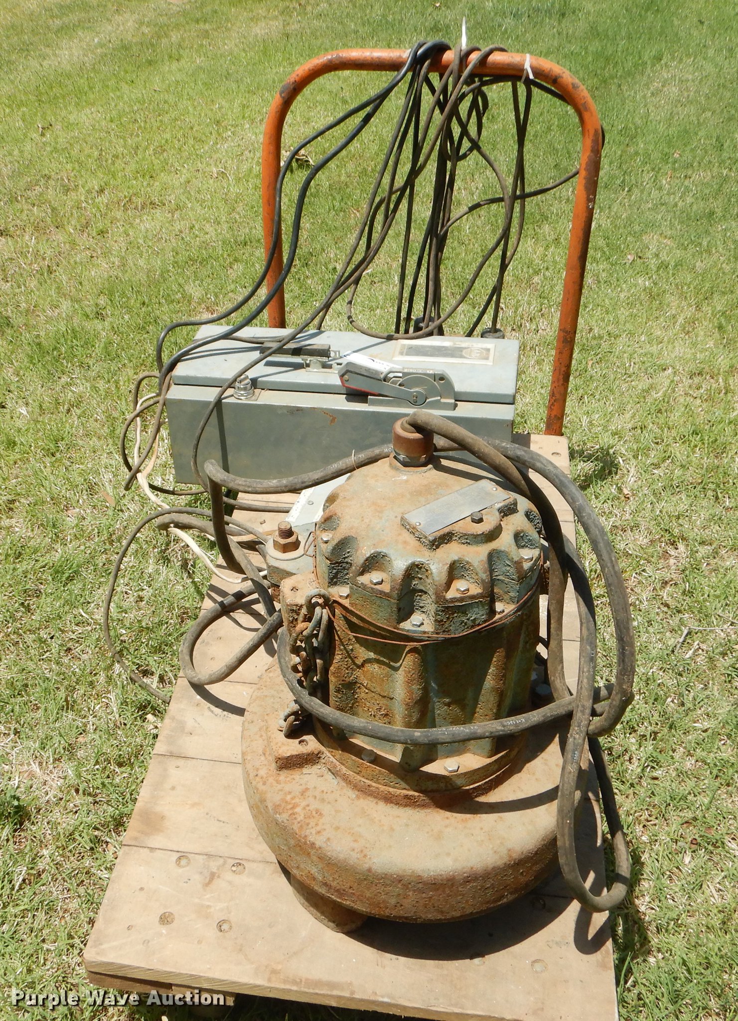 1978 submersible ejector pump in Ada, OK Item EK9513 sold Purple Wave
