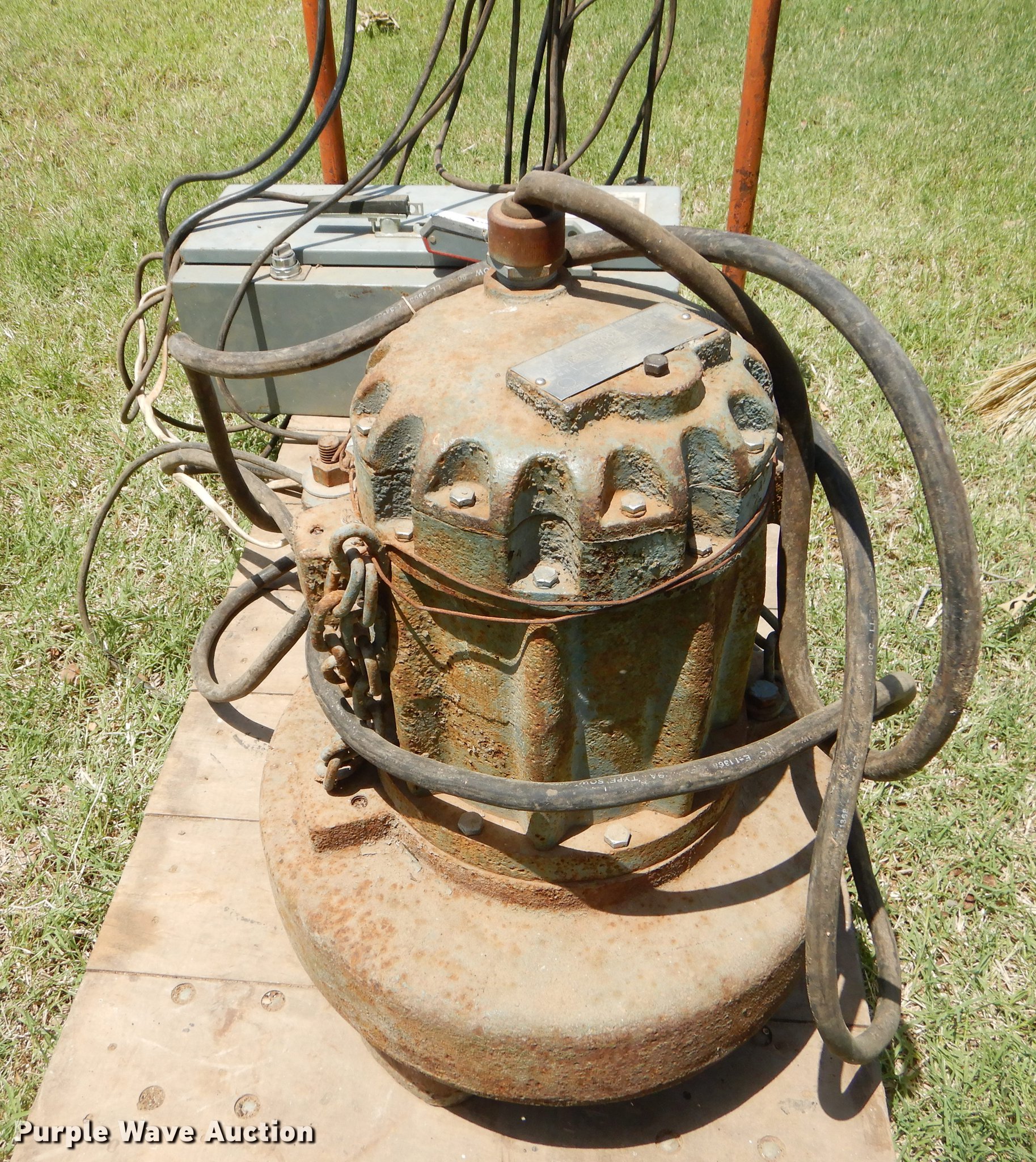 1978 submersible ejector pump in Ada, OK Item EK9513 sold Purple Wave