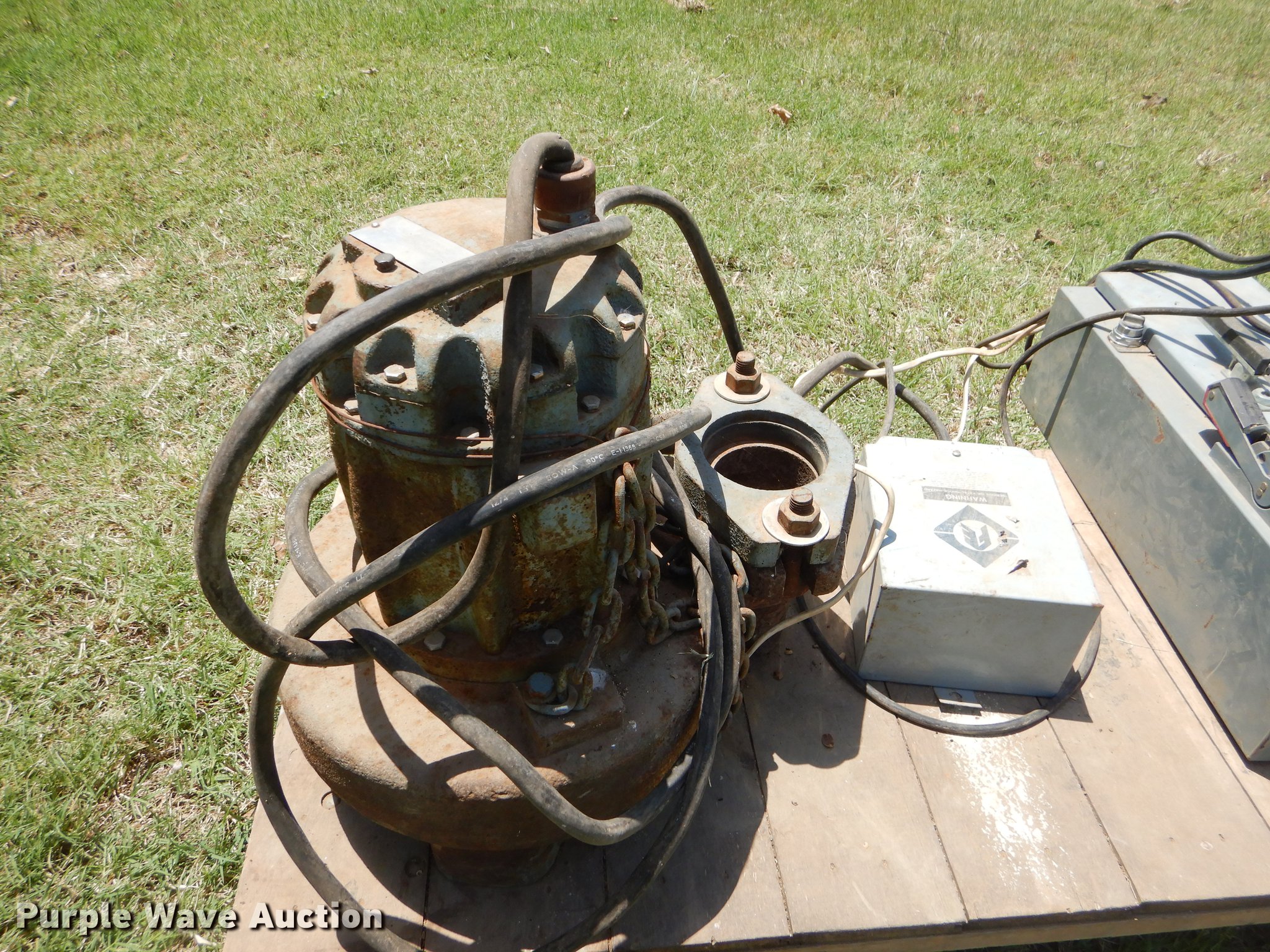 1978 submersible ejector pump in Ada, OK Item EK9513 sold Purple Wave