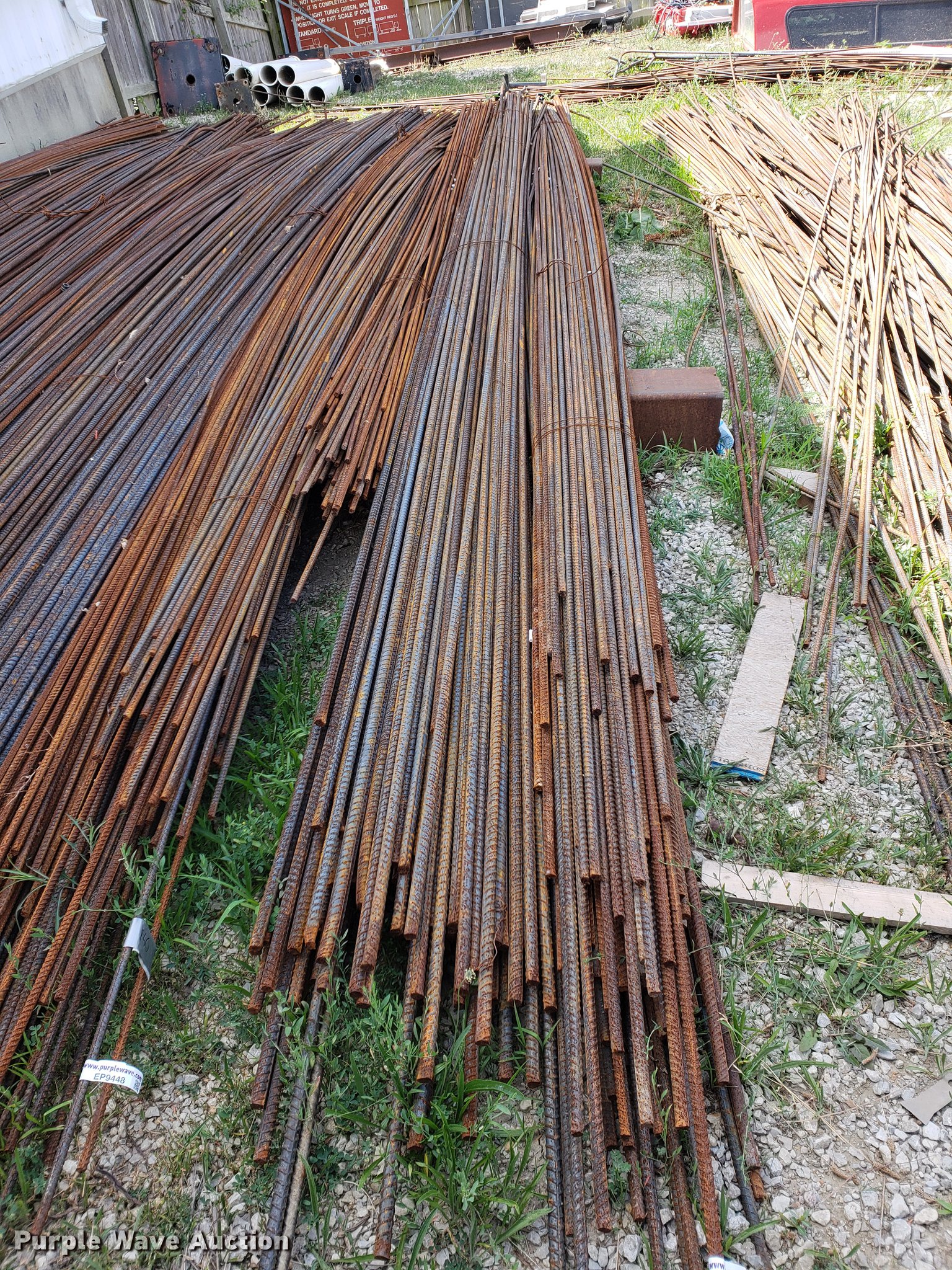 (135) rebar in Grain Valley, MO Item EP9447 sold Purple Wave
