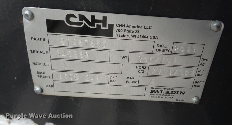 image for item DB4685 New Holland skid steer backhoe