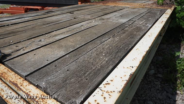 image for item DB6017 2003 Overbuilt tilt deck equipment trailer