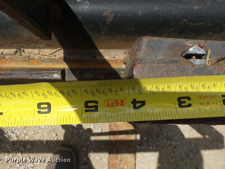 image for item DB7110 John Deere skid steer pallet forks