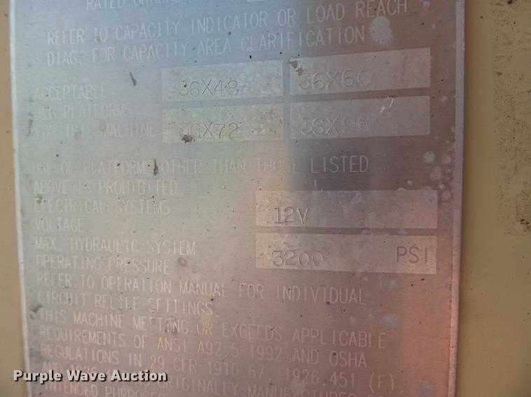 image for item DB7116 2000 JLG 40H boom lift