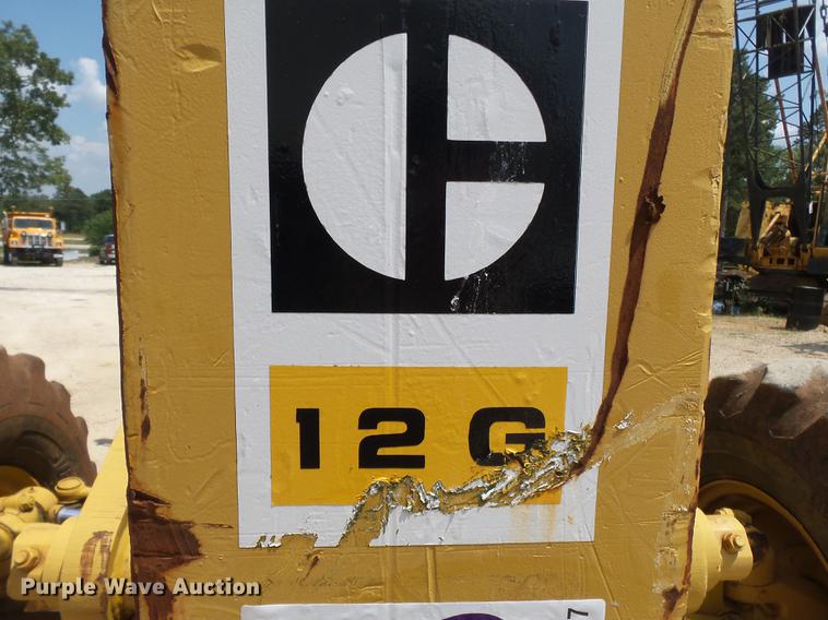 image for item DB7117 Caterpillar 12G motor grader