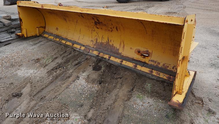 image for item DB8475 Henke bucket mounted snow pusher blade