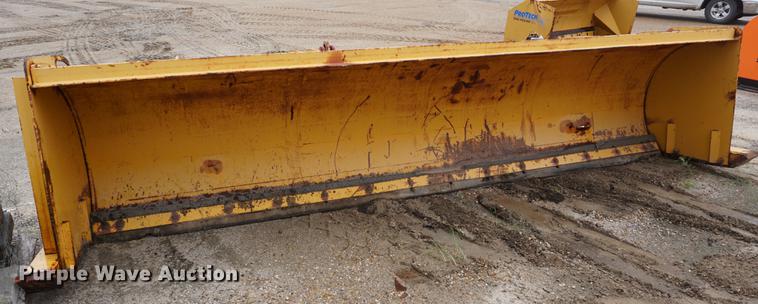 image for item DB8475 Henke bucket mounted snow pusher blade