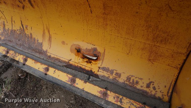 image for item DB8475 Henke bucket mounted snow pusher blade